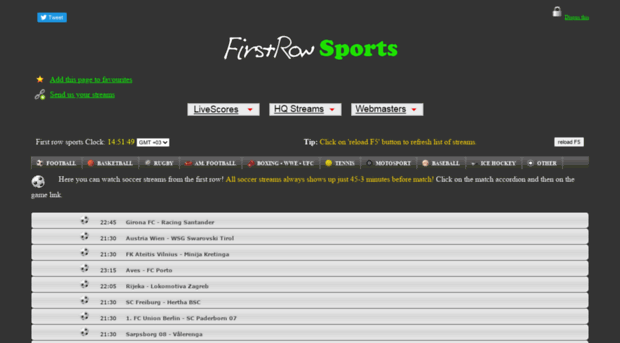 FirstRowSport