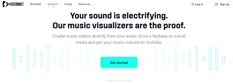 Videobolt Music Visualizer