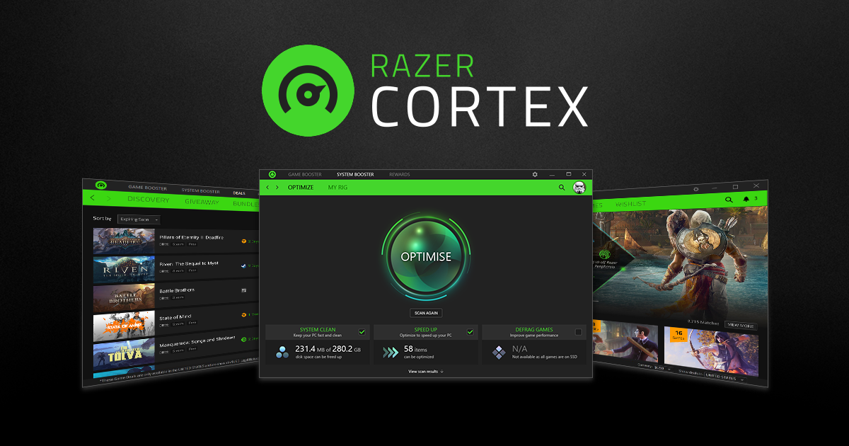Game Booster For PC, Laptops | Razer Cortex 🎮