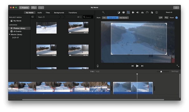 Apple iMovie - Best Mac Video Editing Software