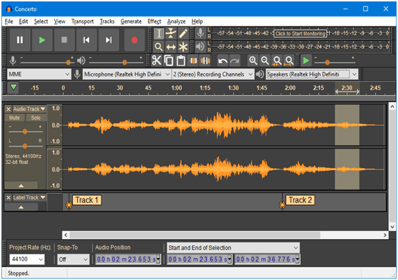 Audacity - Best Audio Editing Software for Windows