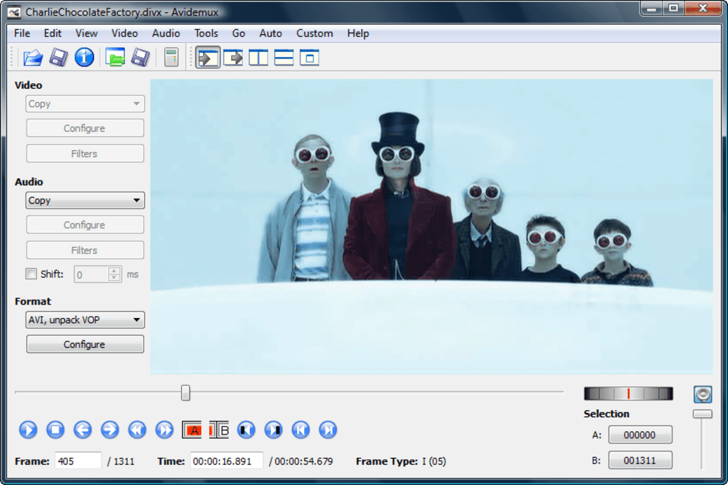 Avidemux - Best Free Mac Video Editing Software