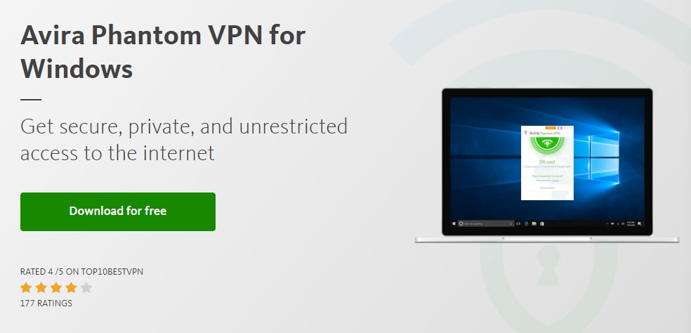 Avira Phantom VPN for Windows