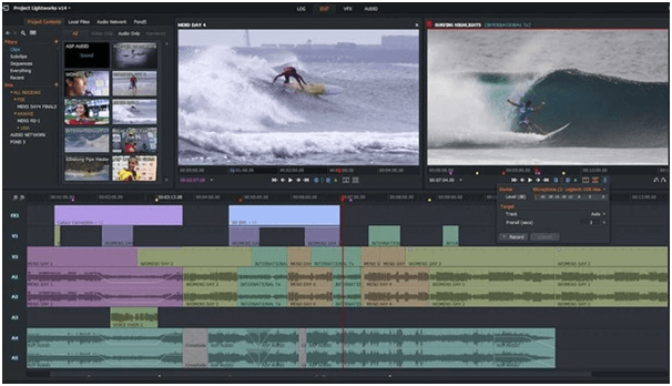 Lightworks - Best Free GoPro Editing Software for Windows