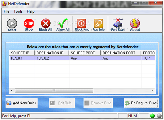 NetDefender Firewall Software For Windows 10/8/7 