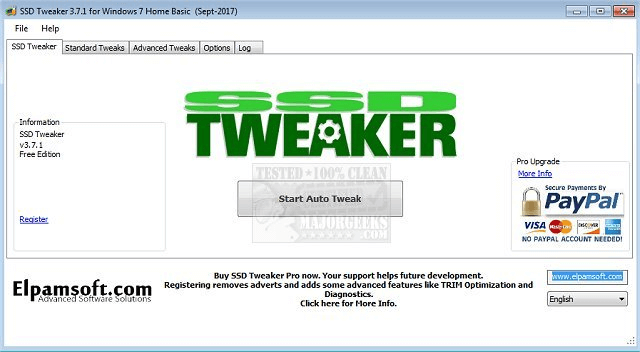 SSD Tweaker - Best Hard Disk Health Checker Software For Windows