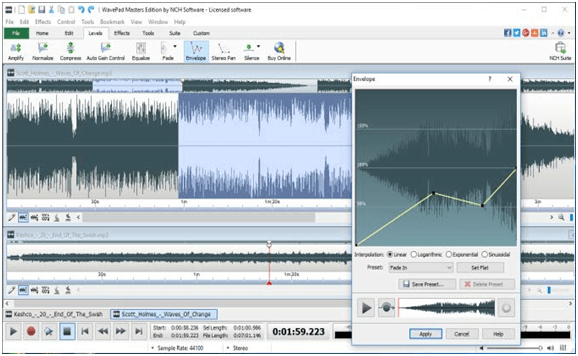 WavePad - Professional Audio Editing Software