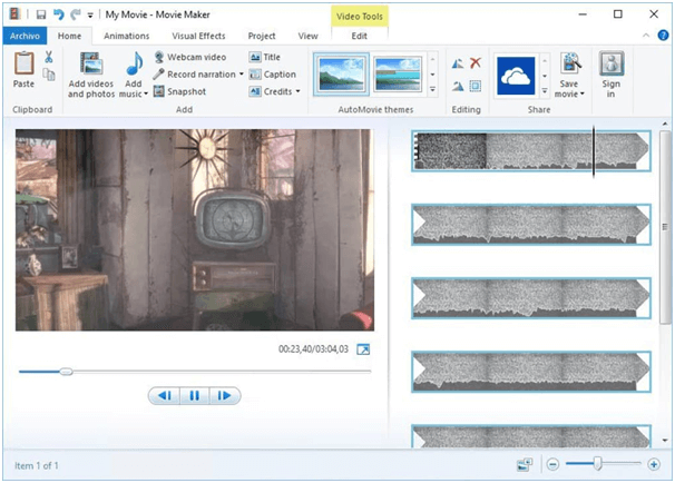 Windows Movie Maker - Best GoPro Editing Software