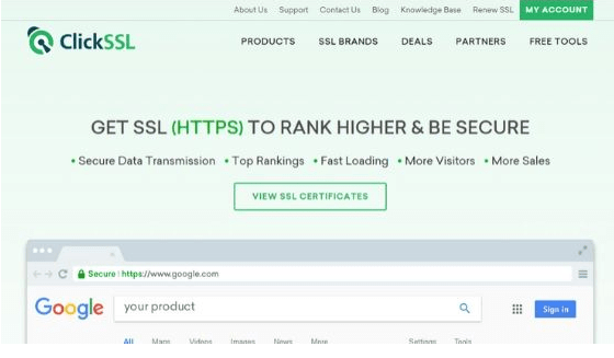 Click SSL - Best and Cheap SSL Certificate Providers