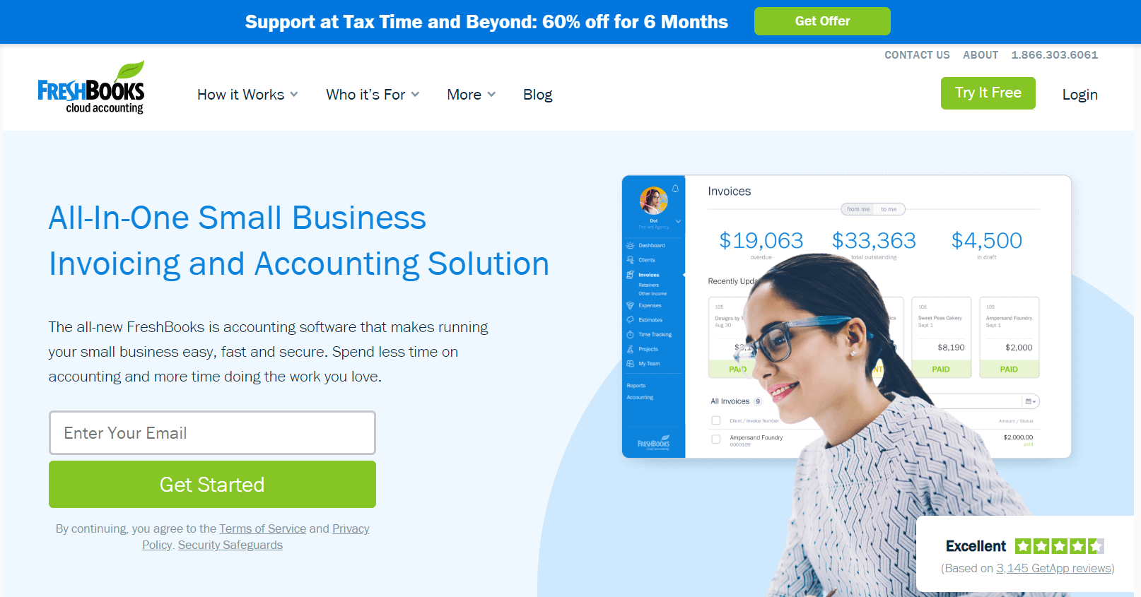 Freshbooks - Best Invoice Software For Business 