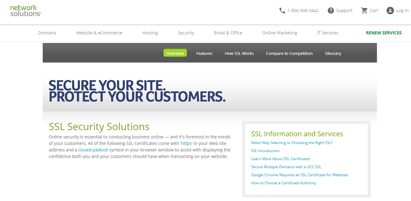 Network Solutions - SSL Provider