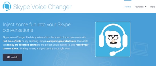 Skype Voice Changer