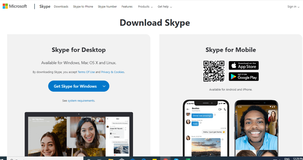 Best Video Call Software - Skype