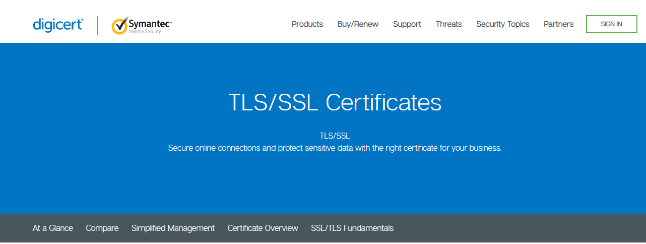 Symantec - Free SSL Certificate Provider
