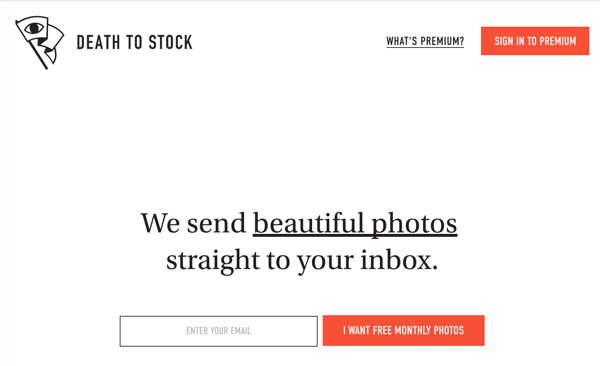 Stock Picture Website - Death To Stock