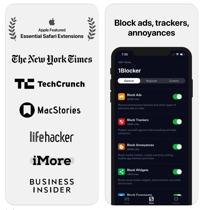 Ad blocker for iPhone 