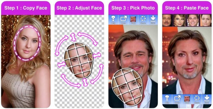 Copy Replace Face Photo Editor