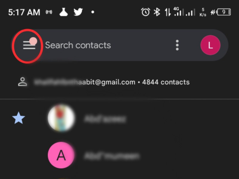 How to retrieve deleted phone numbers on Android with Google Contact