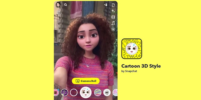 Snapchat face swap