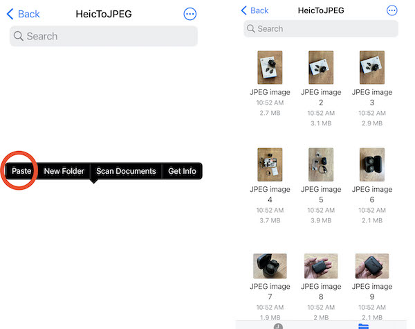 How to Convert HEIC to JPG on iPhone Without Any Third Party Apps - Step7