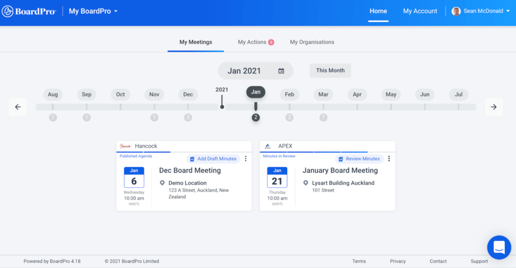 BoardPro screenshot - 10 Best Board Meeting Software For Board Management Online