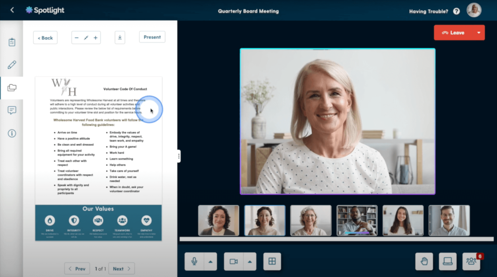 Boardable screenshot - 10 Best Board Meeting Software For Board Management Online