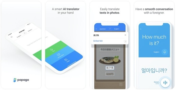 10 Best Offline Translator Apps for Android and iOS in 2022 - Naver Papago AI Translator